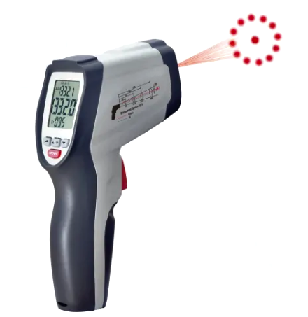 Termometru infrarosu, -50C/+1000C, măsurare temperatură fără contact, 20:1, AX-7535