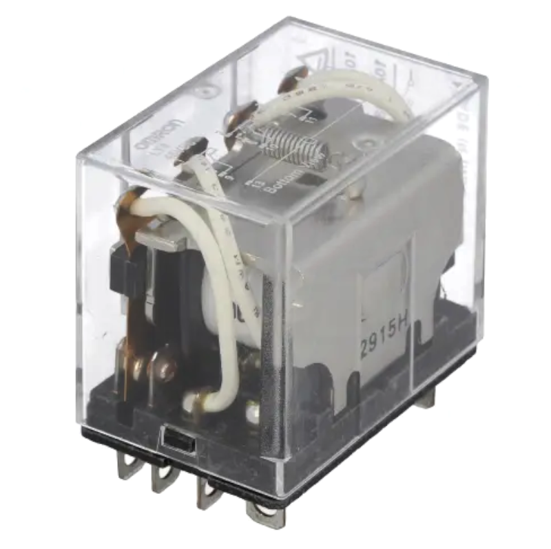 Releu 48VDC, 10A, 4PDT, LY4-48VDC, OMRON