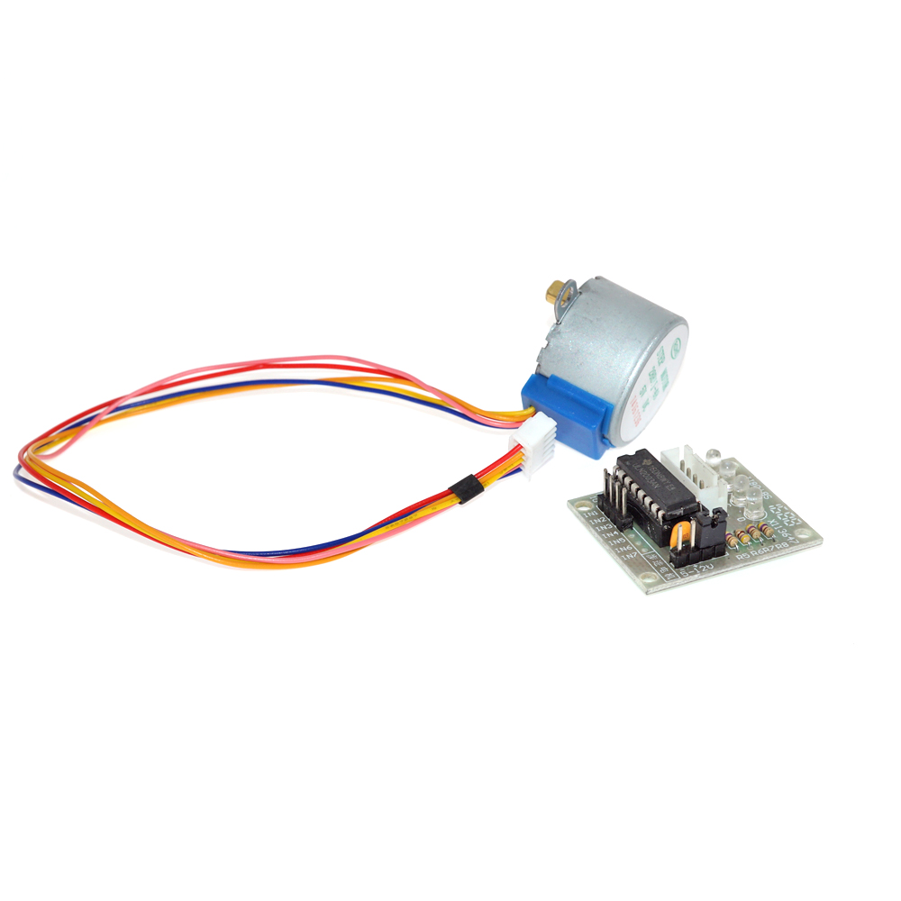 Motor pas cu pas, 4 faze, pas 5.625 grade, 5VDC, compatibil Arduino, OKY3193, OKYSTAR