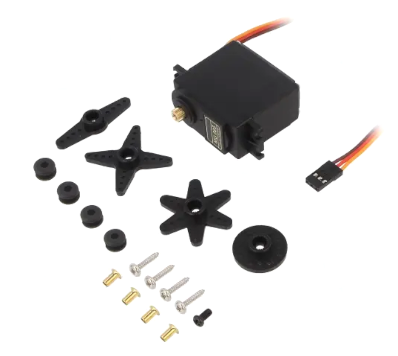 Motor DC, servomecanism, standard, 4.8-6V, 0.13s-0.17s/60°, OKY8008