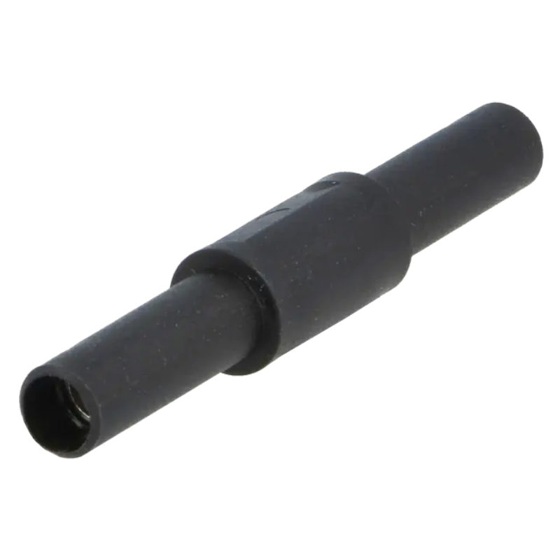Adaptor banana negru, 4mm, soclu-soclu, 36A, PJ3310-B