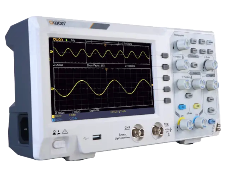 Osciloscop digital, 2 canale, 2x50Mhz, SDS1052, OWON