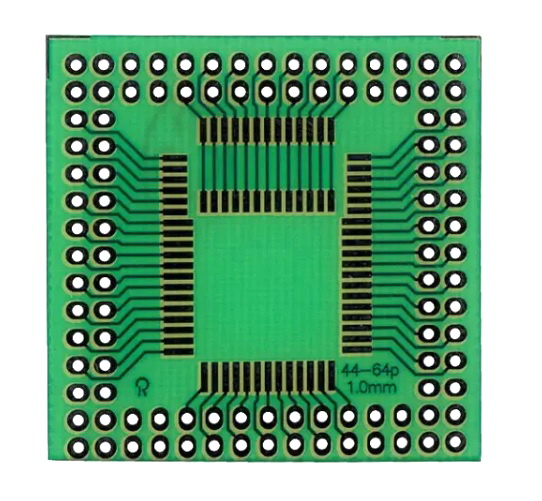 Cablaj adaptor SMD, test, QFP44, QFP68, UMSMD514