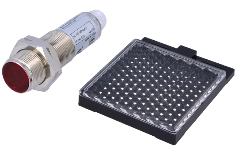 Senzor fotoelectric, M12, 0.05-7m, PNP, DARK-ON, LIGHT-ON, 100mA, VL180-2P42431, SICK