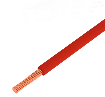 Conductor 1mm2, litat, aplicatii auto, Cu, rosu, 60V, 105C, FLRY-A1.00-RD, BQ CABLE