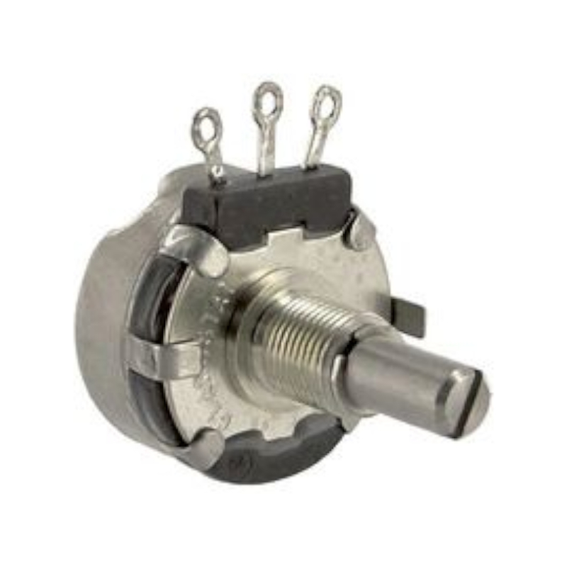 Potentiometru 250k, liniar, ax 6.35mm, 500V, 53C3250K, HONEYWELL