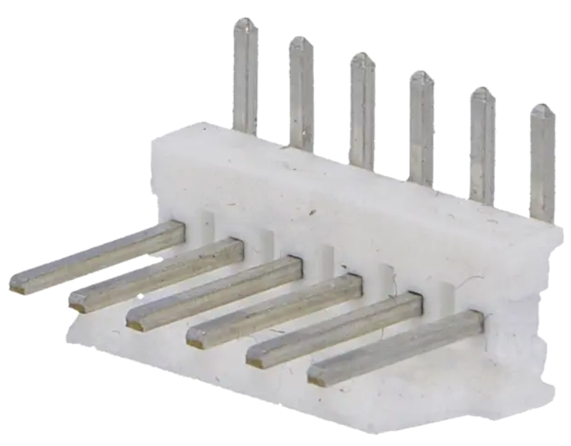 Conector cablu-placa, 6 pini, tata, 2.54mm, mta-100. 640457-6