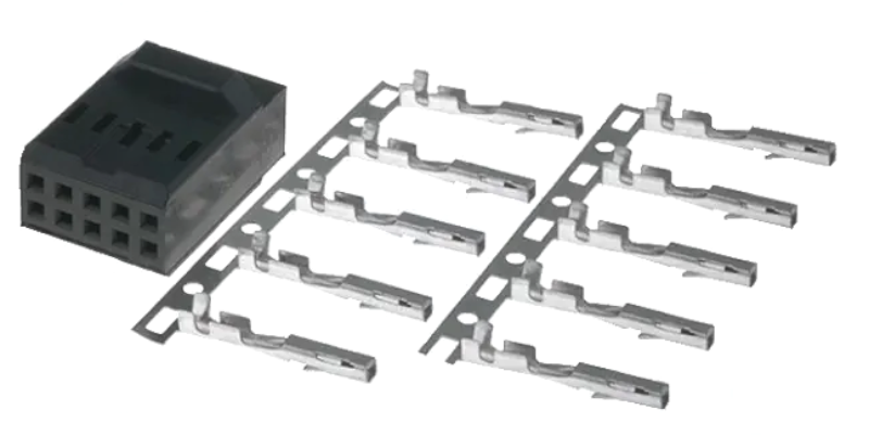 Kit Carcasa pentru conector+10pini, 10 pini, tata, pentru BMW, 80330