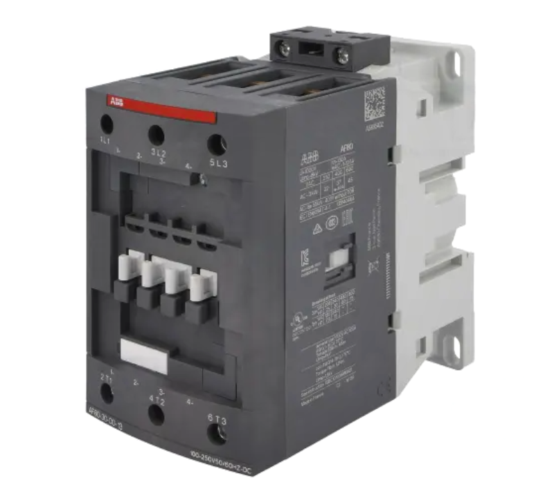 Contactor 3-polar, 100-250V, 80A, NOx3, AF80-30-00-13, ABB