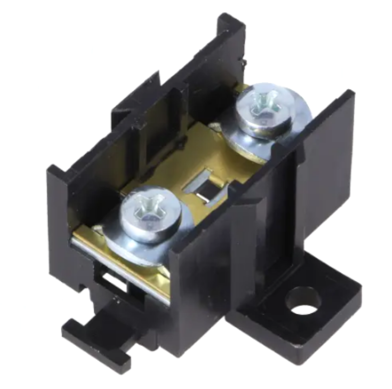 Regleta, 1 pin, negru, 16mm2, 76A, E.4071, PAWBOL