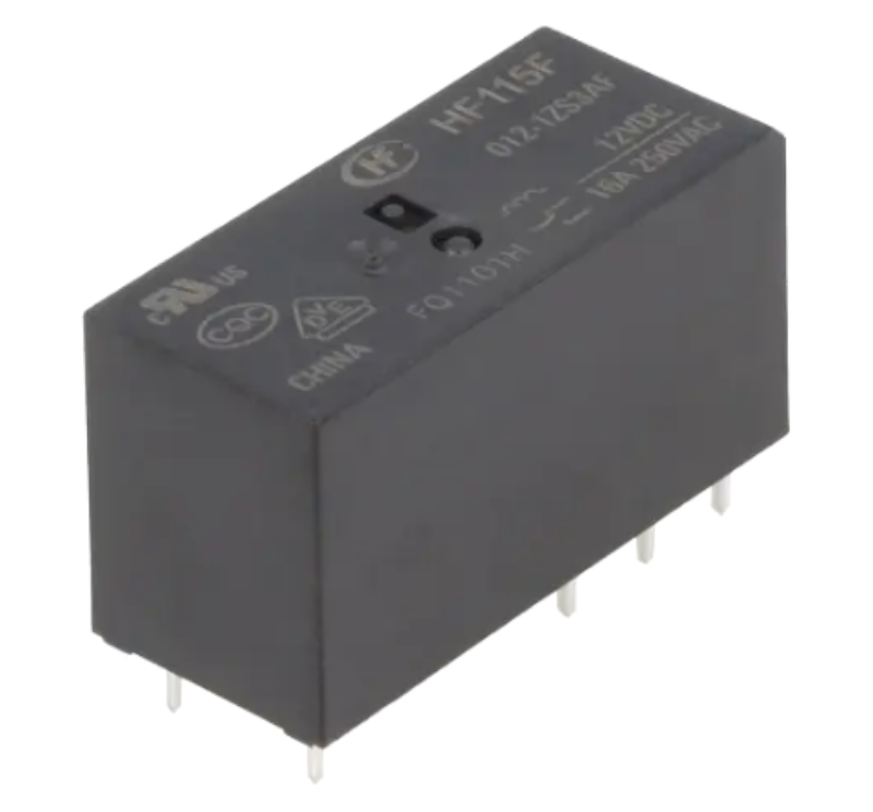 Releu 12VDC, 16A, SPDT, HF115F-012-1ZS3A, HONGFA