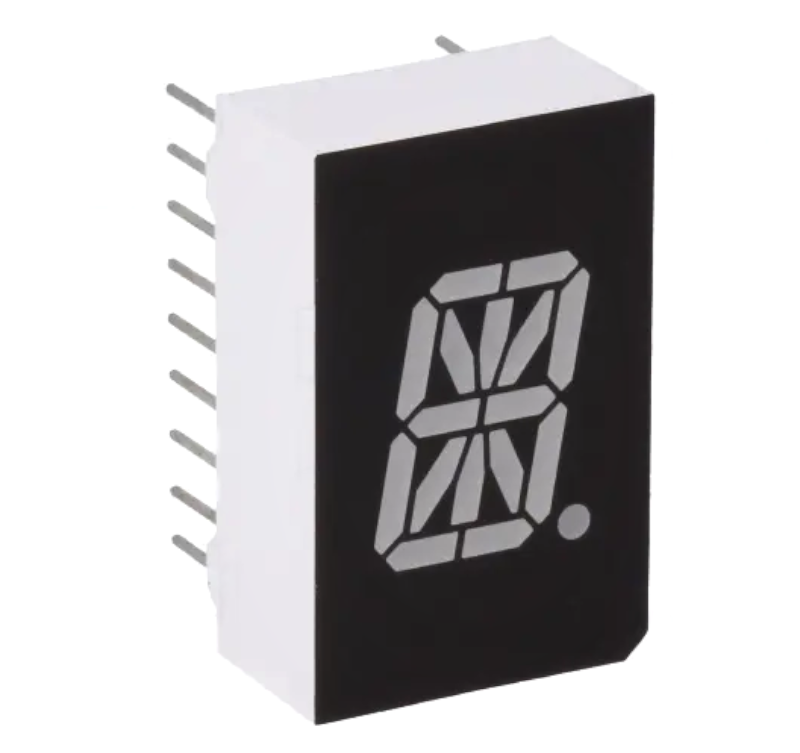 Afisaj led 12.7mm, alfanumeric, verde, AC, LED, LTP-587G, LITEON