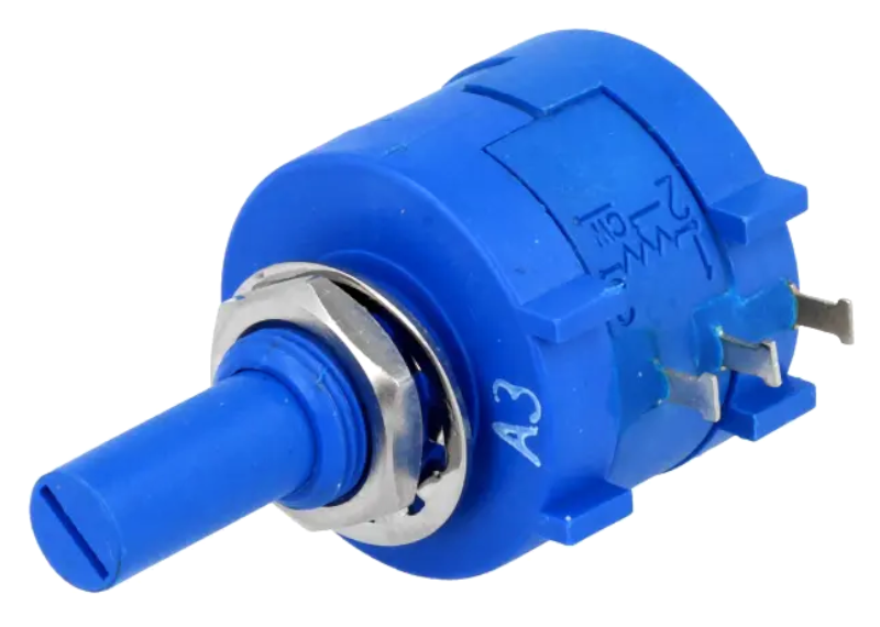 Potentiometru 1K, de putere, Multitura, 2w, POT2218P-1K