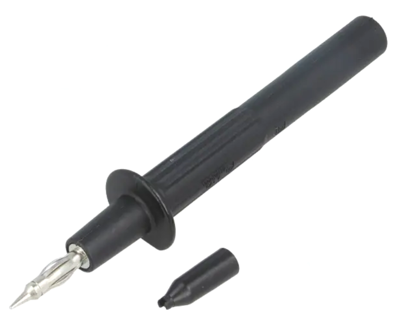 Terminal de măsurare, 32A, 1kV, neagra, soclu 4mm, 66.9112-21, STAUBLI