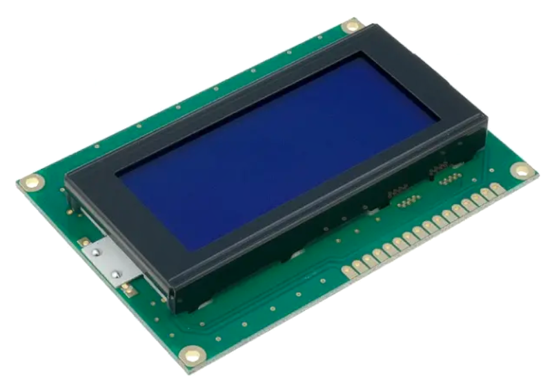 Display LCD, alfanumeric, 16x4, albastru, 87x60x13.6mm, RC1604A-BIY-ESX