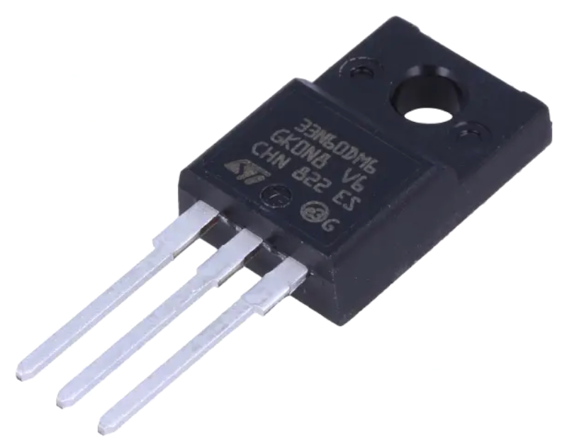 STF33N60DM6, N-MOSFET, 600V, 16A, TO220FP, STMICROELECTRONICS