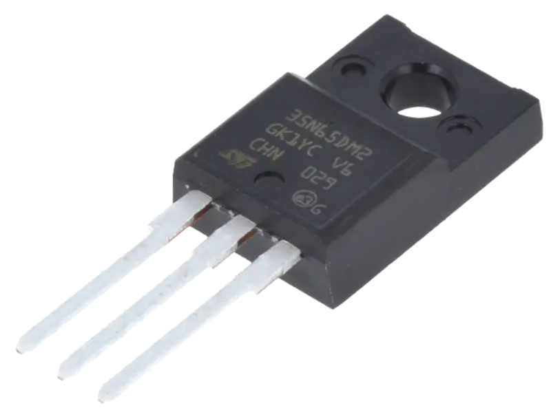 STF35N65DM2, N-MOSFET, 650V, 20A, TO220FP, STMICROELECTRONICS