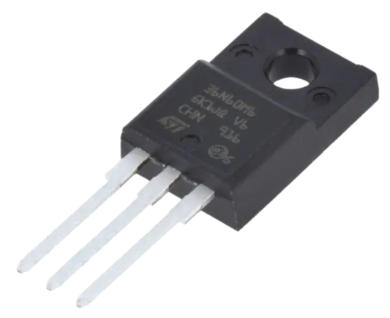 STF36N60M6, N-MOSFET, 600V, 19A, TO220FP, STMICROELECTRONICS