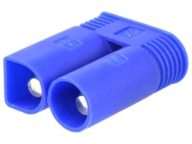 Mufa alimentare DC; 15A, 500V, tata; 2 PINI; pe cablu; contacte aurite, EC2-M