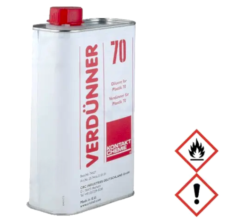 Diluant, destinat Plastik 70, 1L, 70/1000R, KONTAKT CHEMIE