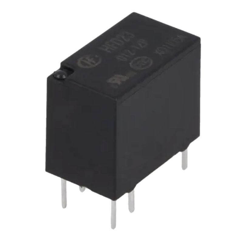 Releu 12VDC, SPDT, 2A, HFD23/012-1ZP, HONGFA RELAY