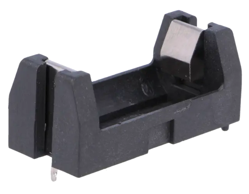 Suport baterii, 1/2AA, 1/2R6, PCB, KEYS1017