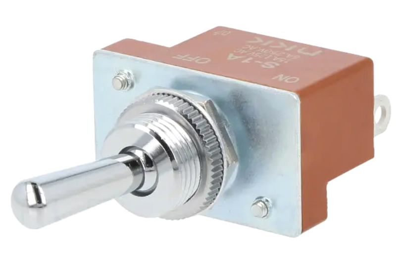 Intrerupator basculant, ON-OFF, 15A, 2 pini, SPST, S1A