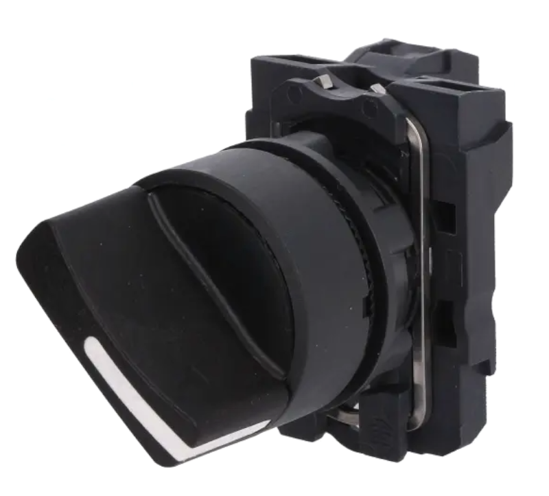 Comutator rotativ, 2 pozitii, NO, 22mm, IP66, orificiu montare Ø22mm, XB5AD41, SCHNEIDER ELECTRIC