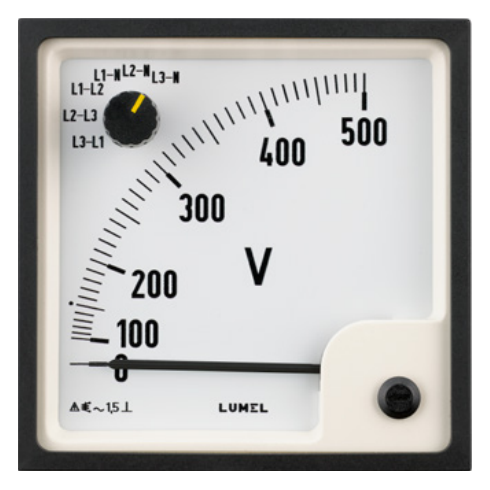 Voltmetru panou, analogic, 0-30kVAC, 96x96, EP29-NC7060000