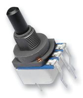 Potentiometru mono, intrerupator, 6mm, 220k, MDST-1-220K-W-ESA-N-1-N-Y, LORLIN