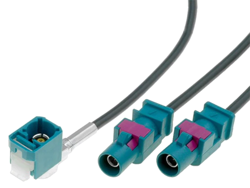 Conector auto adaptor antena Volkswagen, 0.25m, soclu Fakra, 2x mufa Fakra, AD.ANT.N10