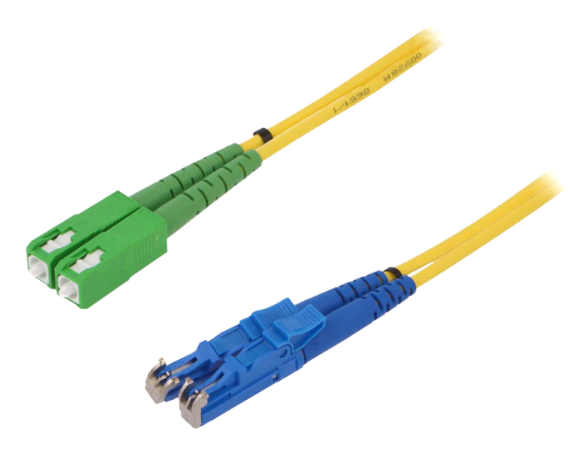 Cablu patch cord, fibra optica, E2/UPC, SC/APC, 2m, fibra optica, FIBRAIN-PATCH-015, FIBRAIN
