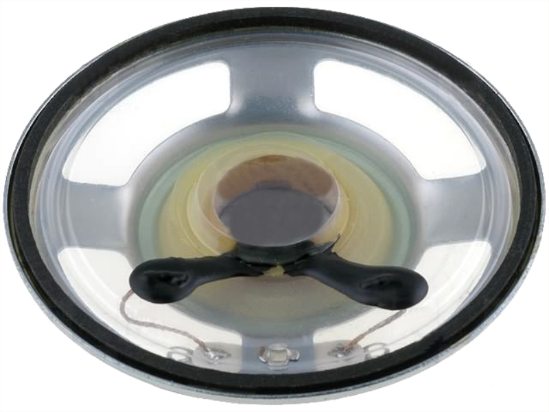 Difuzor miniatura, 40x10.6mm, 0.3W, 8 ohmi, LD-SP-UM40/8-N