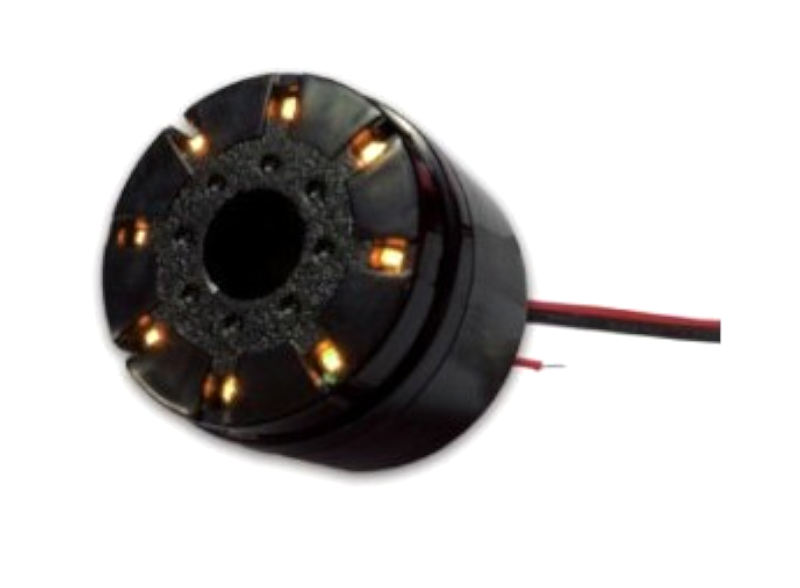 Sirena piezoelectrica, 12VDC, 5-15V, led galben, 2.8kHz, 105dB, PS-551DYQ, HITPOINT