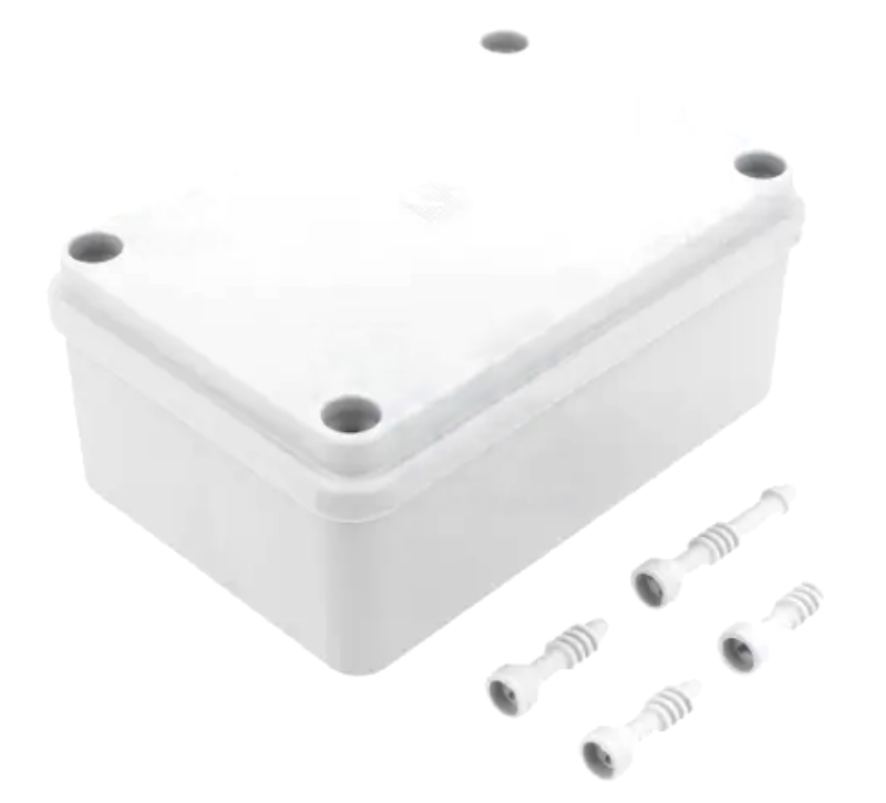 Cutie plastic, gri, 80x120x50mm, IP65, S-BOX-216