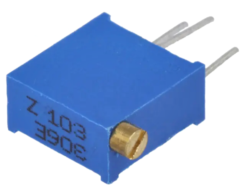 Semireglabil Multitura, 10K, 28 ture, T910Z-10K, SR PASSIVES