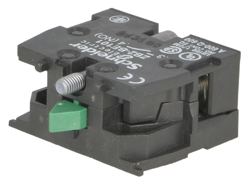 Element de contact, NO, 3A/240VAC, 1.1A/125VDC, 22mm, ZB2BE101, SCHNEIDER ELECTRIC