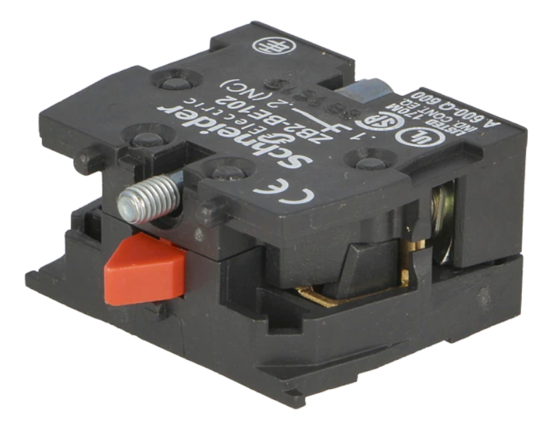 Element de contact, NC, 3A/240VAC, 1.1A/125VDC, 22mm, ZB2BE102, SCHNEIDER ELECTRIC