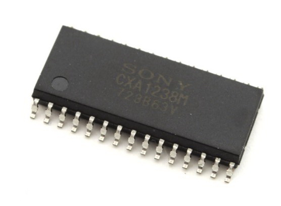 CXA1238M, Integrated Circuit Audio, Single Chip Receiver, SONY
