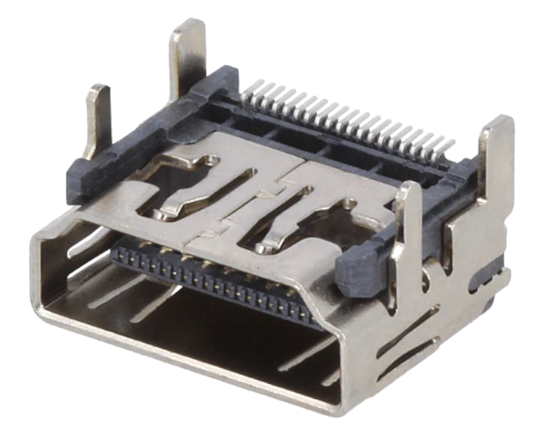 Mufa HDMI, soclu, SMT, unghi 90, 690-019-298-412, EDAC
