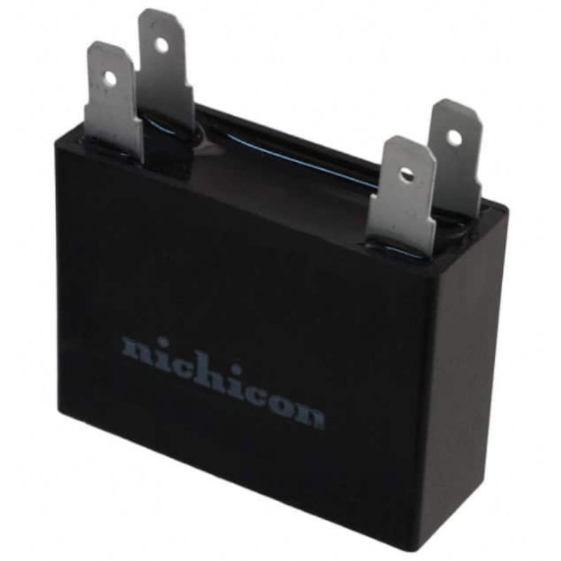 Condensator 6uF, pornire motor, 250VAC, EEC2E605HQA402, NICHICON