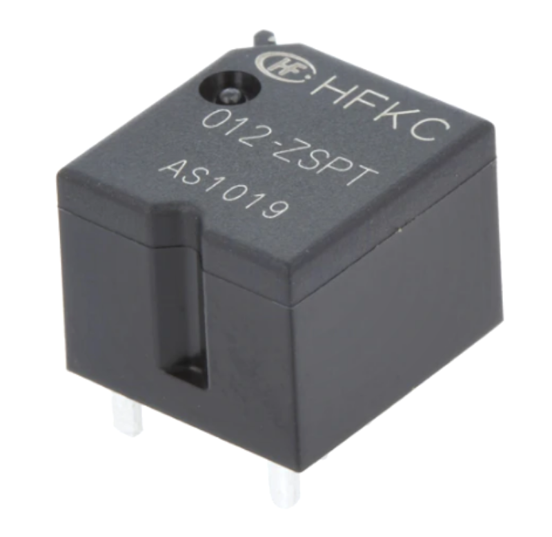 Releu Auto 12VDC, SPDT, 30A, 5 PINI, HFKC/012-ZSPT, HONGFA RELAY