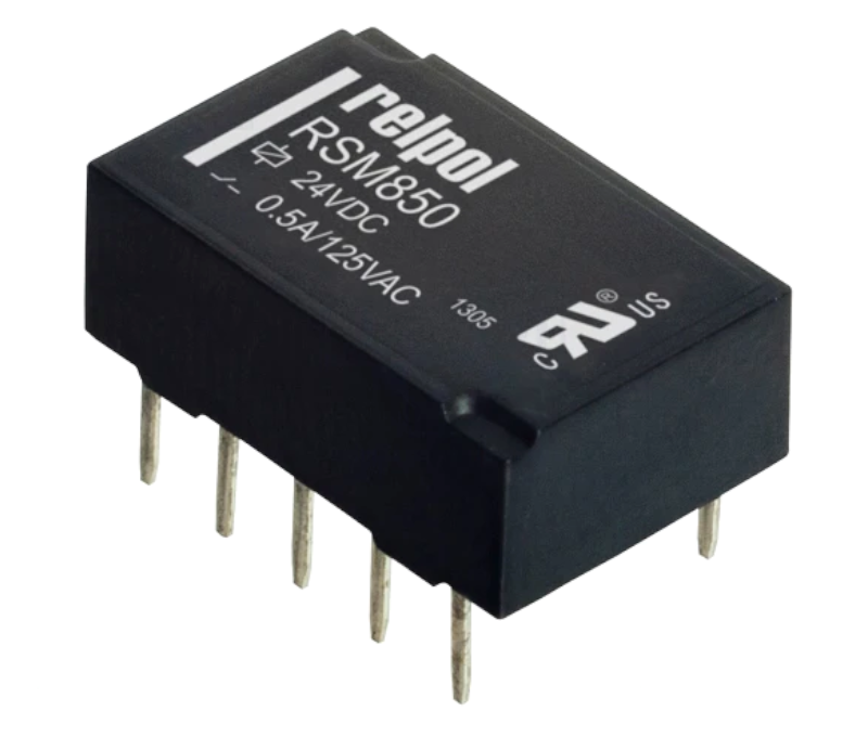 Releu 24V, monostabil, DPDT, 2A, RSM850-6112-85-1024, RELPOL