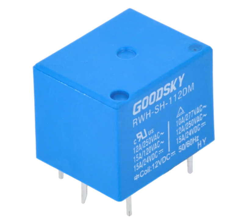 Releu 12VDC, 15A, SPST-NO, RWH-SH-112DM, GOODSKY