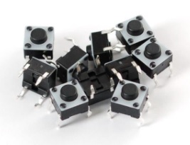 Set microintrerupator, push buton, SPST-NO, OFF-(ON), 20 bucati, 367, ADAFRUIT