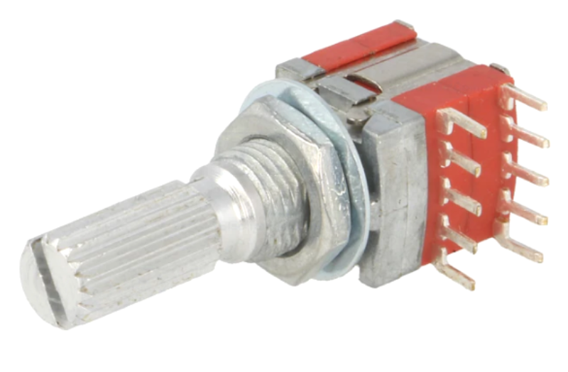 Comutator rotativ, 3 pozitii, filet M7x0.75, SR102320KAG, NINIGI