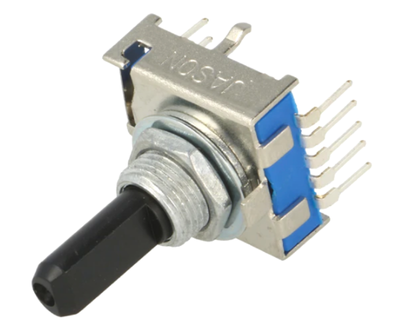 Comutator rotativ, 3 pozitii, filet M9x0.75, SR17A1320F39N, NINIGI