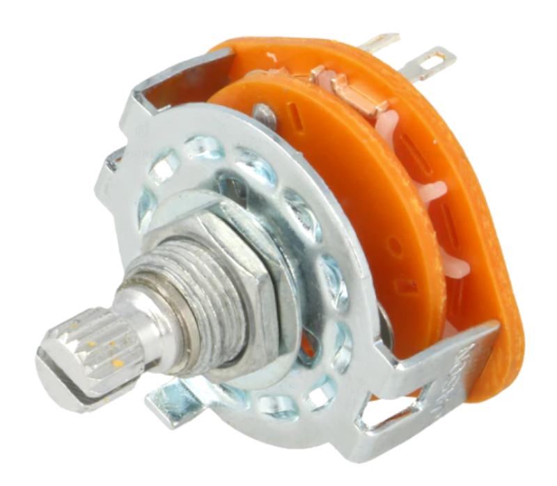 Comutator rotativ, 3 pozitii, filet M9x0.75, SR2511315K9S, NINIGI