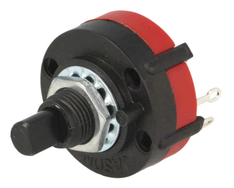 Comutator rotativ, 4 pozitii, BBM, M12, SR2611415FN, NINIGI