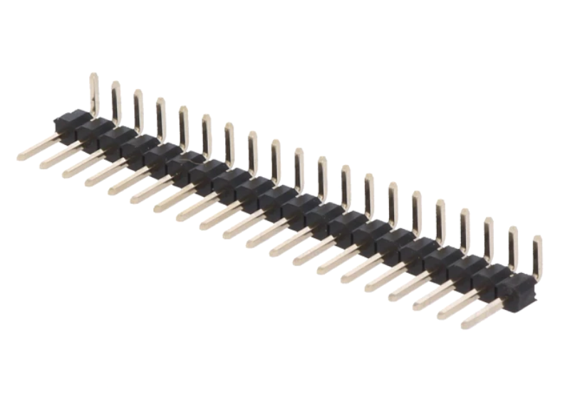 Bareta tata, 20 pini, 1x20, unghi 90, 2.54mm, WWS-20-A